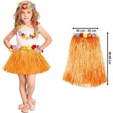 Freedom Storee Hawaii Hula Eteği Turuncu Renk 40 cm