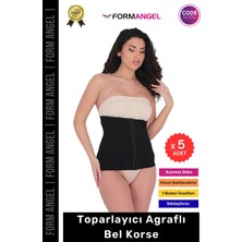 Carlburn #agraflıkorse Vücut Şekillendirici Toparlayıcı Sıkılaştırıcı Kadın Agraflı Bel Korse - 5 Adet