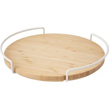 IKEA Aptıtlıg Dönen Tabla, Bambu,28 Cm.