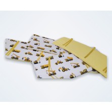 Özgürce Rahat ve Güvenli Bebek Beşik Kenar Koruma 60X120 Iş Makinası Desenli