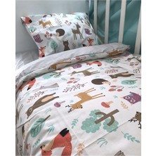 Özgürce %100 Pamuk Doğa Temalı Bebek ve Çocuk Yatak Takımı Seti