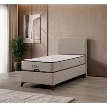 Mona Yatak Bella Kahverengi 22 cm Orta Yumuşak Multi Spring Yaylı Çift Taraflı Yatak