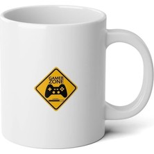 Ivart Game Zone (Oyun Kolu) Baskılı Premium Porselen kupa Bardak