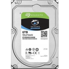 Verto Seagate 6tb Skyhawk ST6000VX008 5900 Rpm 256MB Sata-3 Güvenlik Diski (Aknet Ithalat)