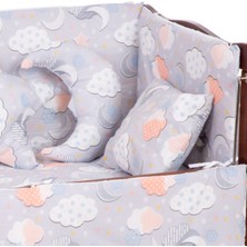 Özgürce Yumuşak ve Konforlu 10 Parçalı Beşik Uyku Seti 50X100 cm