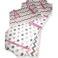 Özgürce Yumuşak ve Güvenli Bebek Çocuk Beşik Kenar Koruma Seti (90X190CM, 4 Parça)