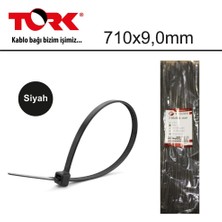Verto Tork TRK-710-9,0MM Beyaz 100LÜ Kablo Bağı