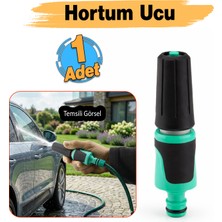 Badem10 Ayarlanabilir Hortum Ucu Fıskiye Araba Yıkama Bahçe Sulama Temizleme Sprey Tabancası Fişkiye