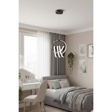 TERRA lighting Minimal Sofya Power LED Avize, 3 Renk Yanabilen Lüks LED Avize, Mutfak Salon Hol Oda Sarkıt LED Avize, Modern LED Avize