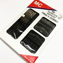 Sermet Süs Dünyası 55'li Dikiş Iğne Seti Beyaz Renkli Malzeme Özellikleri ile Tamir Seti