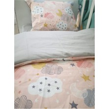 Özgürce Pamuklu Bebek ve Çocuk Yatak Seti, 60X120 Cm, Beşik, Yastık ve Çarşafli