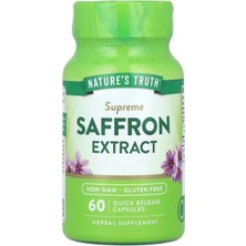 Nature's Truth Supreme Saffron Extract, 60 Quick Release Caps