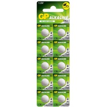 Verto Gp GPA76-2C10 LR44 AG13 Alkalin Düğme Pil 10'lu Paket