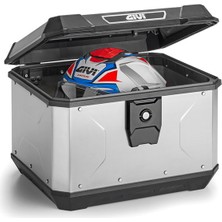 Givi ALP44A2 Alpına Alüminyum Motosiklet Arka Çanta Gri 44LT