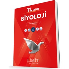 Limit Yayınları 11. Sınıf Biyoloji Soru Bankası Ciltsiz Türkçe Basım 190 Sayfa