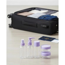 Teknomiy 30 ml 5 Parça Seyahat Şişesi Seti Sızdırmaz Taşınabilir