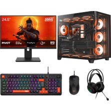 Dragos DRX9991 Ryzen 5 7500X3D 16GB 512GB Nvme 16GB Rx 9070XT 24.5 Inç 300Hz 1ms Oyuncu Oem Paket
