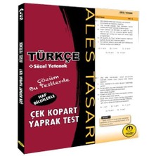 Elma Shop Tasarı Ales Türkçe Sözel Yetenek Yaprak Test Çek Kopart
