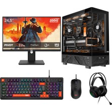 Dragos DRX9924 Ryzen 7 5700 16GB 512GB Nvme 8gb Rx 9060 24.5 Inç 200Hz 1ms Oyuncu Oem Paket