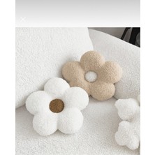 Özgürce Yumuşacık Papatya Peluş Yastık Takımı, Ikili, Mini 20 Cm, Şık ve Rahat