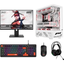 Dragos DRX9958 Ryzen 7 5700 16GB 512GB Nvme 16GB Rx 9060XT 24.5 Inç 300Hz 1ms Oyuncu Oem Paket