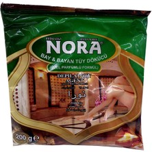 Nora Tüy Dökücü Toz Hamam Otu 170-200 gr x 20 Paket Özel Parfümlü Bay Bayan Kullanımı