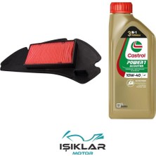 GİVİS Honda Honda Nes 150 Castrol  Yağ ve Hava Filtre Bakım Seti BS0037
