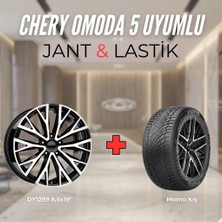 Kormetal Chery Omoda5 Uyumlu MOMO235/45R19 Kış Lastiği 4 Adet YILI:2024+DY1289 Bd 19"jant 4 Adet