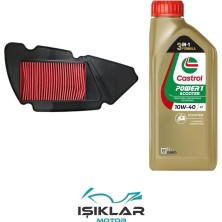 GİVİS Apec Apec Ps5 150 Castrol  Yağ ve Hava Filtre Bakım Seti BS0005