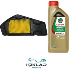 GİVİS Arora Cappicino 125 Castrol  Yağ ve Hava Filtre Bakım Seti BS0003