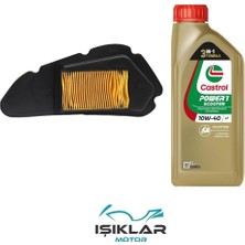 GİVİS Rks Vrs 125 Castrol  Yağ ve Hava Filtre Bakım Seti BS0009