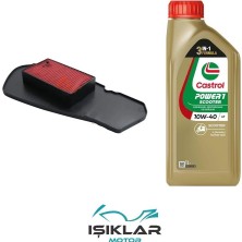 GİVİS Kuba Newlight 125 Castrol  Yağ ve Hava Filtre Bakım Seti BS0017