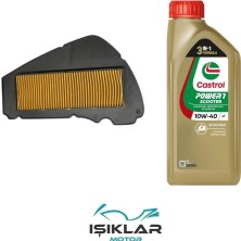 GİVİS Mondial Tab 50 Castrol  Yağ ve Hava Filtre Bakım Seti BS0025