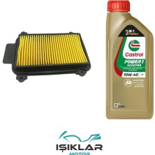 GİVİS Hero Pleasure Castrol  Yağ ve Hava Filtre Bakım Seti BS0002