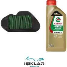 GİVİS Hero Dash 125 Castrol  Yağ ve Hava Filtre Bakım Seti BS0013
