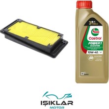 GİVİS Sym Joyride 125 Castrol  Yağ ve Hava Filtre Bakım Seti BS0028