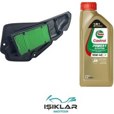 GİVİS Honda Pcx 125 14-17 Castrol  Yağ ve Hava Filtre Bakım Seti BS0033