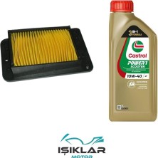GİVİS Sym Jet 14 125 Castrol  Yağ ve Hava Filtre Bakım Seti BS0038