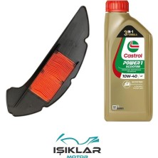 GİVİS Yamaha Nmax 125-155 Castrol  Yağ ve Hava Filtre Bakım Seti BS0023