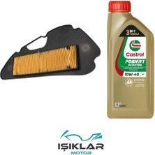 GİVİS Rks Freccia 150 Castrol  Yağ ve Hava Filtre Bakım Seti BS0024