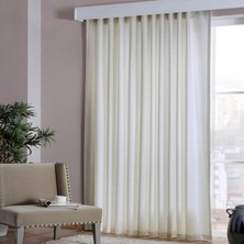 Taç Beyaz Renkli Saten Güneşlik Perde 100 x 100 cm Pilesiz Düz Desen ile Kaliteli Koruma