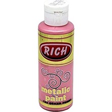 Rich Metalik Akrilik Boya Şeker Pembe N:782 Özellikli 120 cc Sanatsal Malzeme