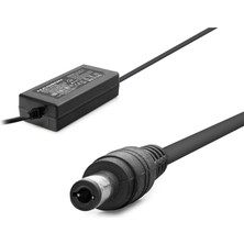 ForWhat Büro Ev Ofis Notebook Bilgisayarı Için Uyumlu Siyah 12V 3A 5.5*2.5mm Lastik Uyumlu Adaptör