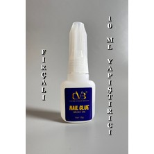 Takma Tırnak Yapıştırıcı 2 Adet 10ML - Tips Yapıştırıcı - Fırçalı Protez Tırnak Yapıştırıcı Easy Beauty