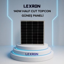 Lexron 140W Half-Cut Topcon Mono Güneş Paneli