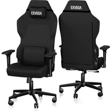 EXVEGA Andromeda Kumaş Oyuncu Koltuğu Siyah
