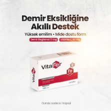Vitafer Demir ve Vitamin C Içeren Takviye Edici Gıda 30 Kapsül