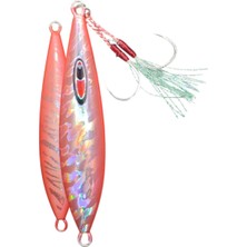 S.F. Jig Koriva Slow Jig 120GR - Glow - Akya Sinarit Lahos Trança Antenli Mercan Gibi Balık Avları Için Jig