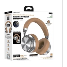 Fulltech Fh-05 Aktif Gürültü Engelleme (Anc) Bluetooth Kulaklık 500 Mah Derin Bass Krem