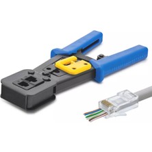 OEM Hadron HDX-6509 Sıkma Pensesi EZRJ45 Mavi